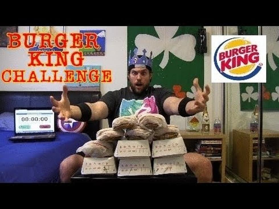 The ‘L.A. Beast’ Completes The Burger King Challenge [VIDEO]