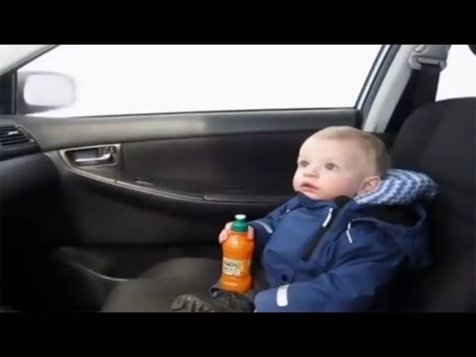 Check Out this Toddler Taking a Trip Through the Car Wash for the First Time [VIDEO]