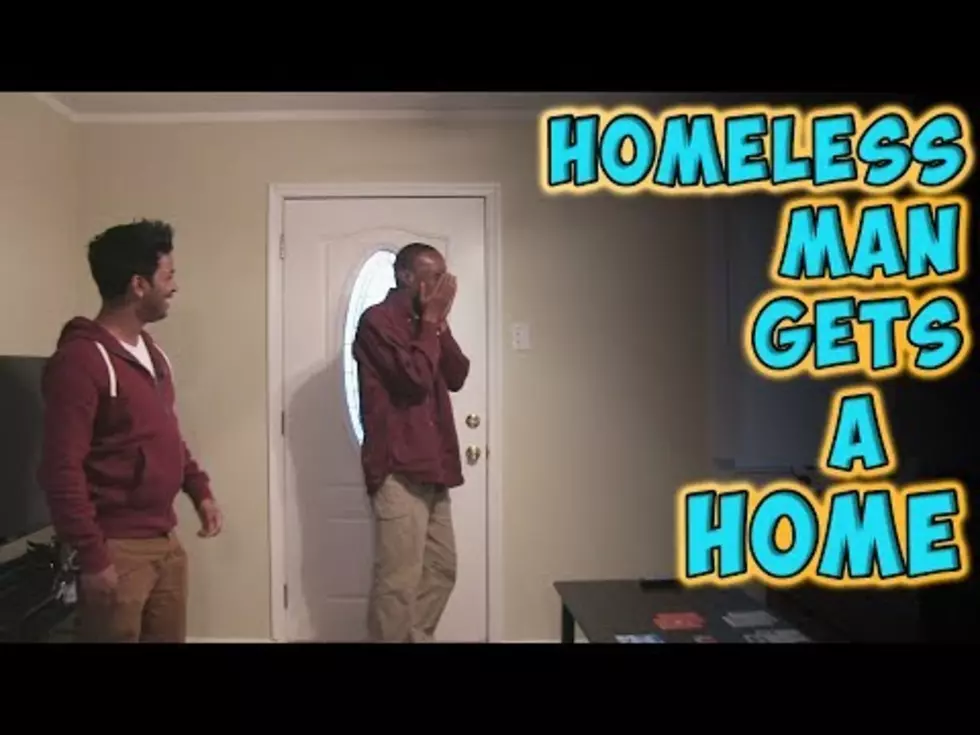Homeless Man Surprised With New Home From Online Donations [VIDEO]