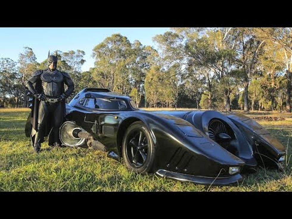 Man Spends Two Years Building The Batmobile And Uses It To Help Sick Children [VIDEO]