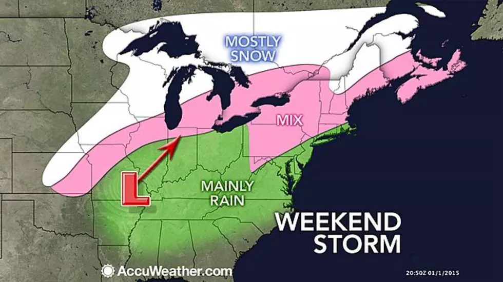 First Winter Storm of 2015 Hitting New England This Weekend