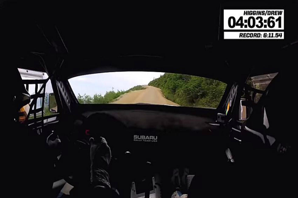 Watch David Higgins Ascend Mount Washington In Just Over 6 Minutes In A Subaru Rally Car [VIDEO]