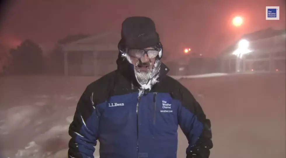 Weather Channel’s Jim Cantore Flips a Nutty Over Thundersnow, Incites Similar Reaction From Baby