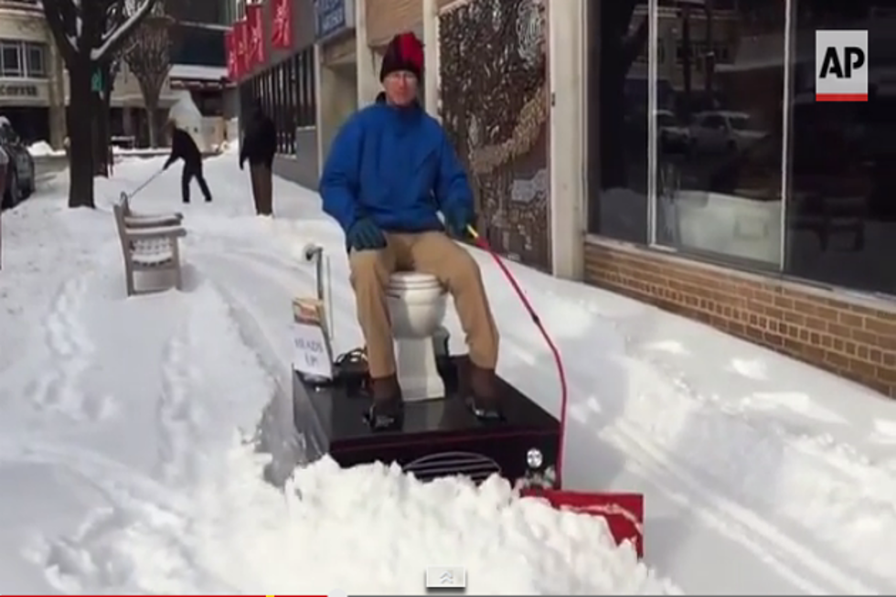 I Need A Toilet Plow, And I Need It Before This Weekend’s Storm [VIDEO]