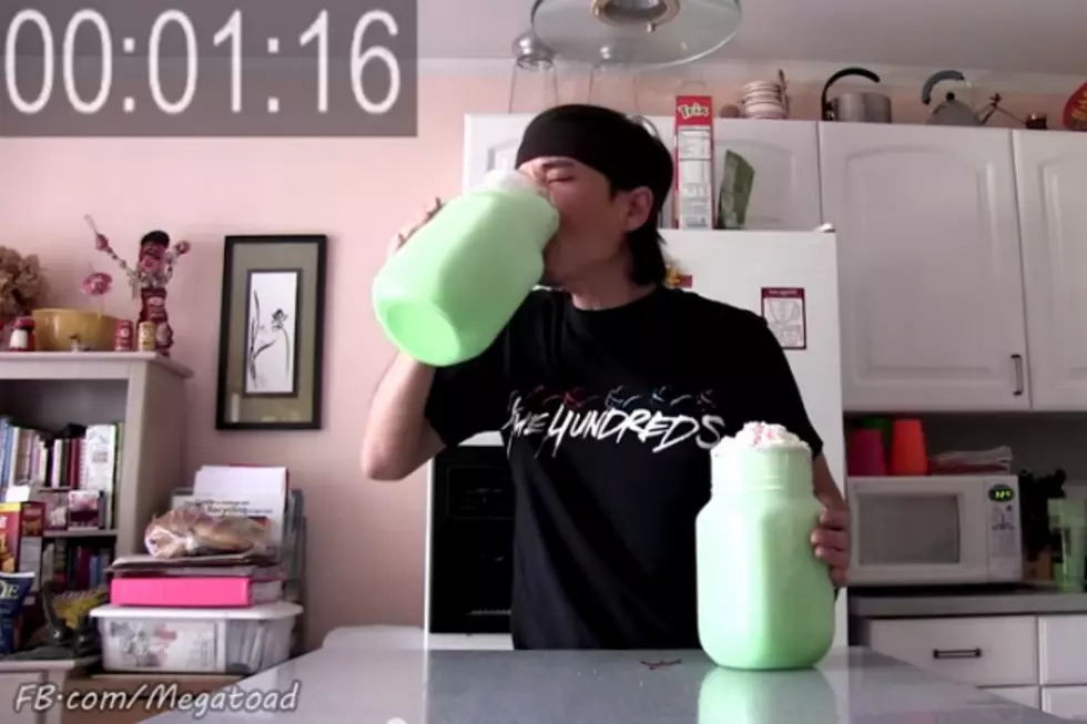 Guy Owns St. Patrick&#8217;s Day By Downing 7 Shamrock Shakes At Once