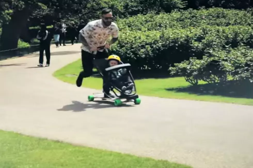 I Need A Longboard Stroller And I Need It Now [VIDEO]
