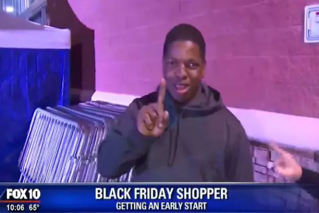 This Guy Set Up A Small Apartment To Camp Out In Front Of A Store For Black Friday [VIDEO]