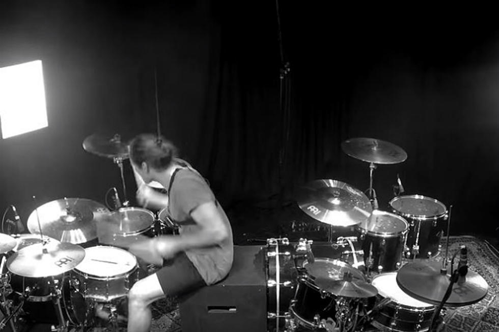 Watch This Drummer Do A Back Flip To A Different Drum Kit Mid Song [VIDEO]