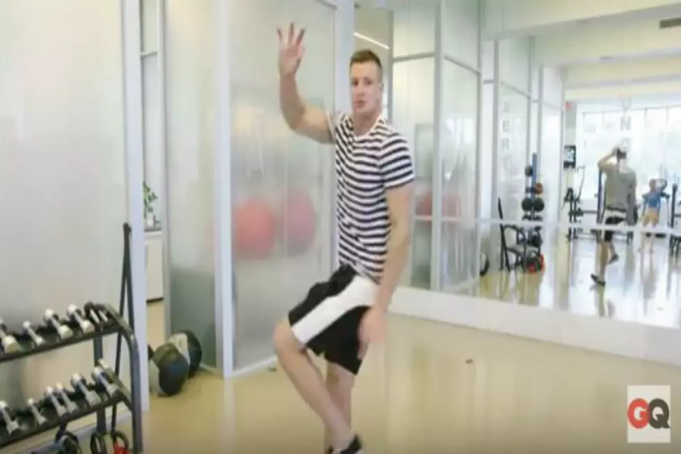 Gronk Tries Ballet And Fails Miserably [VIDEO]