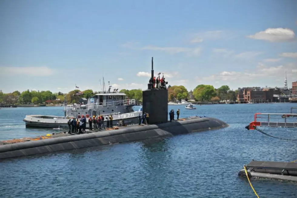Portsmouth Naval Shipyard Welcomes The USS Hampton