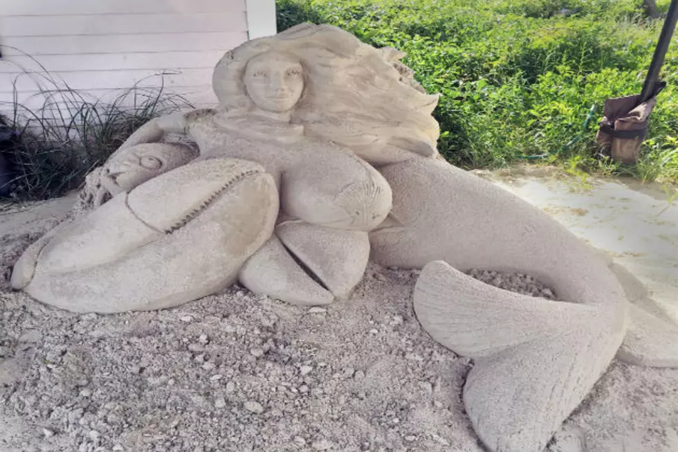 Mermaid Sand Sculpture Causing Controversy On The Cape