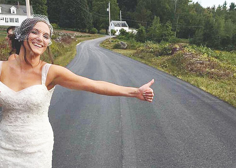 New Hampshire&#8217;s &#8216;Hitchhiking Bride&#8217; Becomes a Viral Star