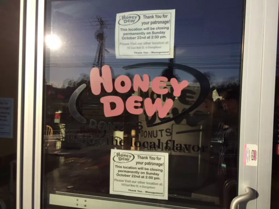 Honey Dew Donuts in Seabrook is Closed