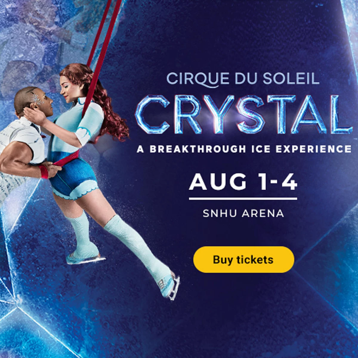 Cirque du Soleil CRYSTAL – Aug 1 – 4, 2019