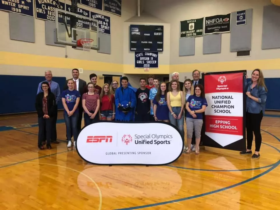 Epping High School Receives Great Honor From Special Olympics