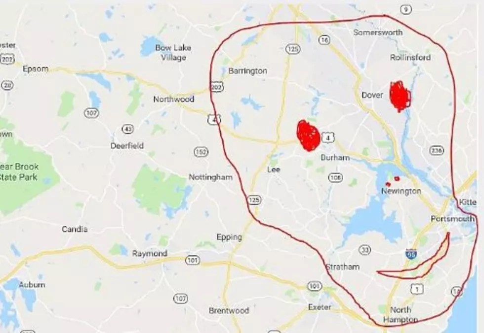 NH Seacoast Trick Or Treat Map Coincidence?