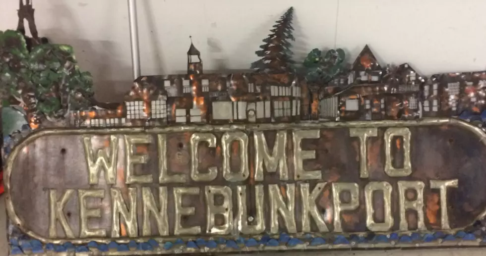 Missing &#8216;Welcome to Kennebunkport&#8217; Sign Found