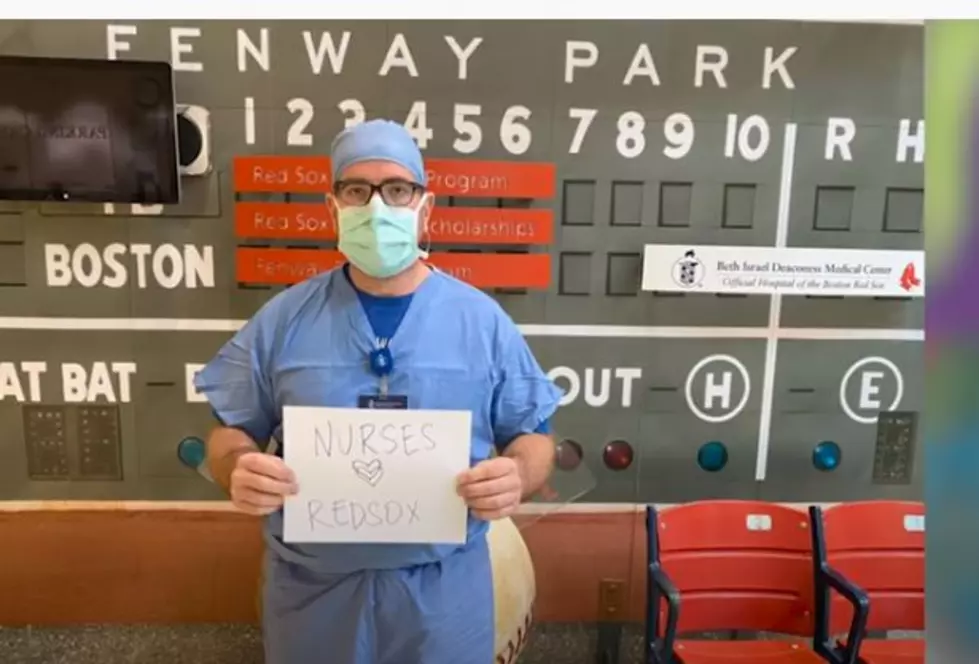 John Krasinski and Big Papi Give Boston Healthcare Workers Get Tix To Red Sox For Life