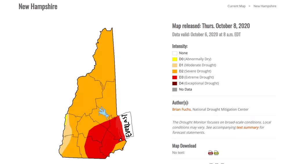 NH Drought Map Unleashes Low Blow To Seacoast