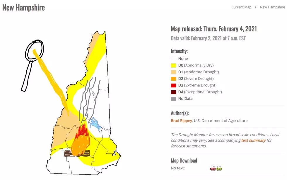 NH Drought Map Confusion and Frustration