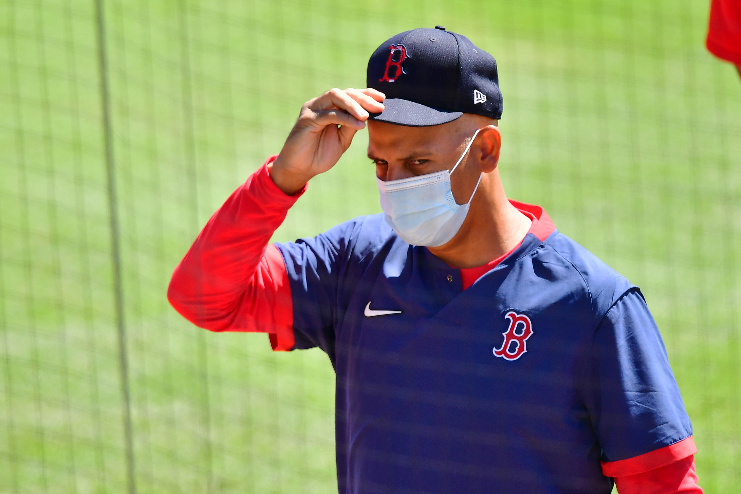 The Curious Case Of Boston Red Sox Manager Alex Coras Cap Quickly Solved picture