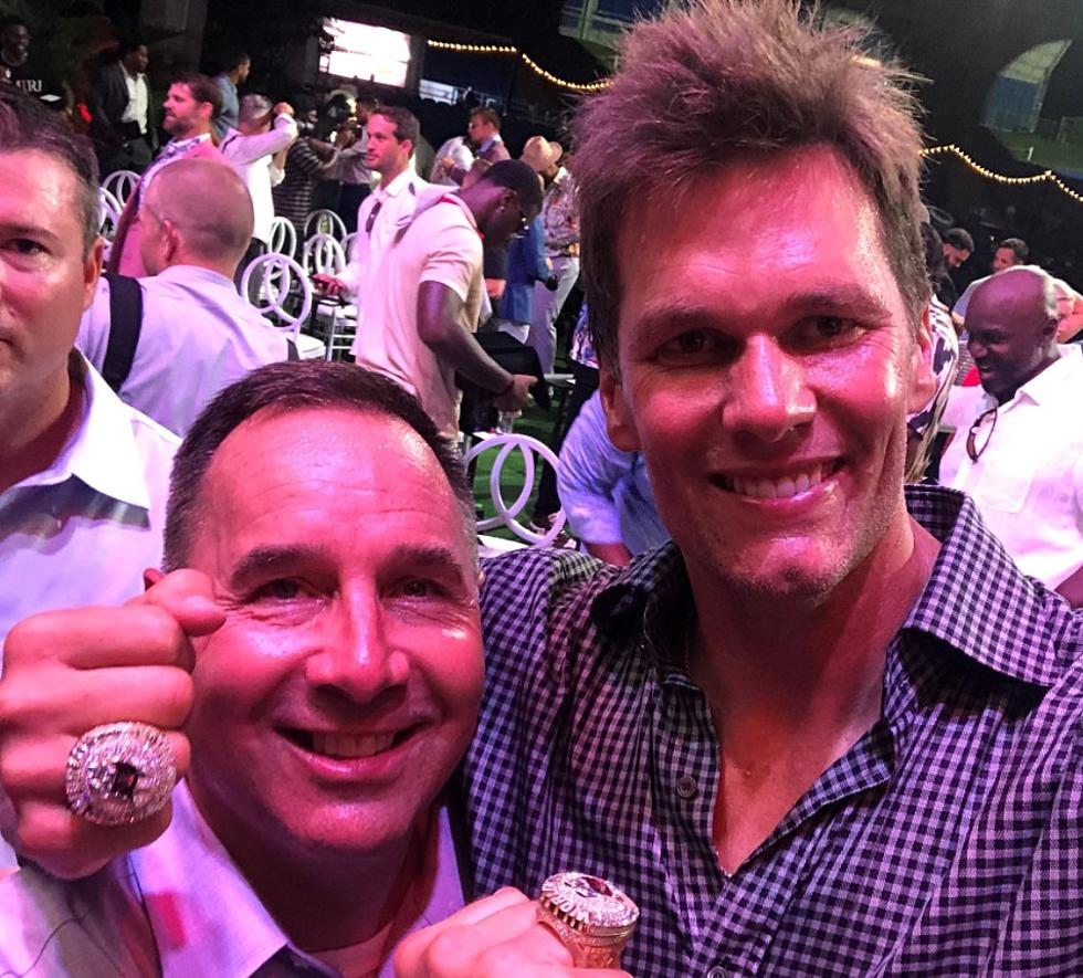 Old Friend Of The Shark Dr. Brennan Captures A Super Bowl Ring And A TB12 Selfie