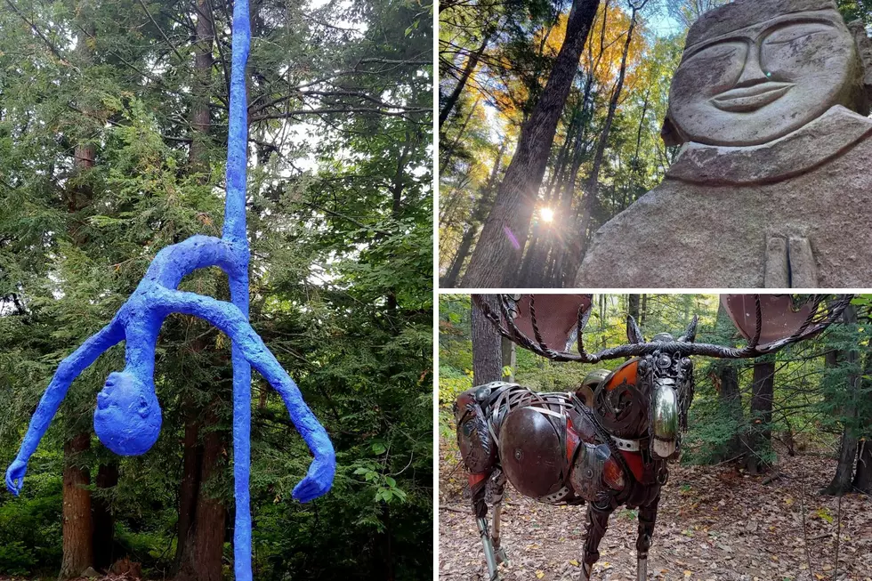 Unique Fall Fun: Sculptures in the Forests of New Hampshire