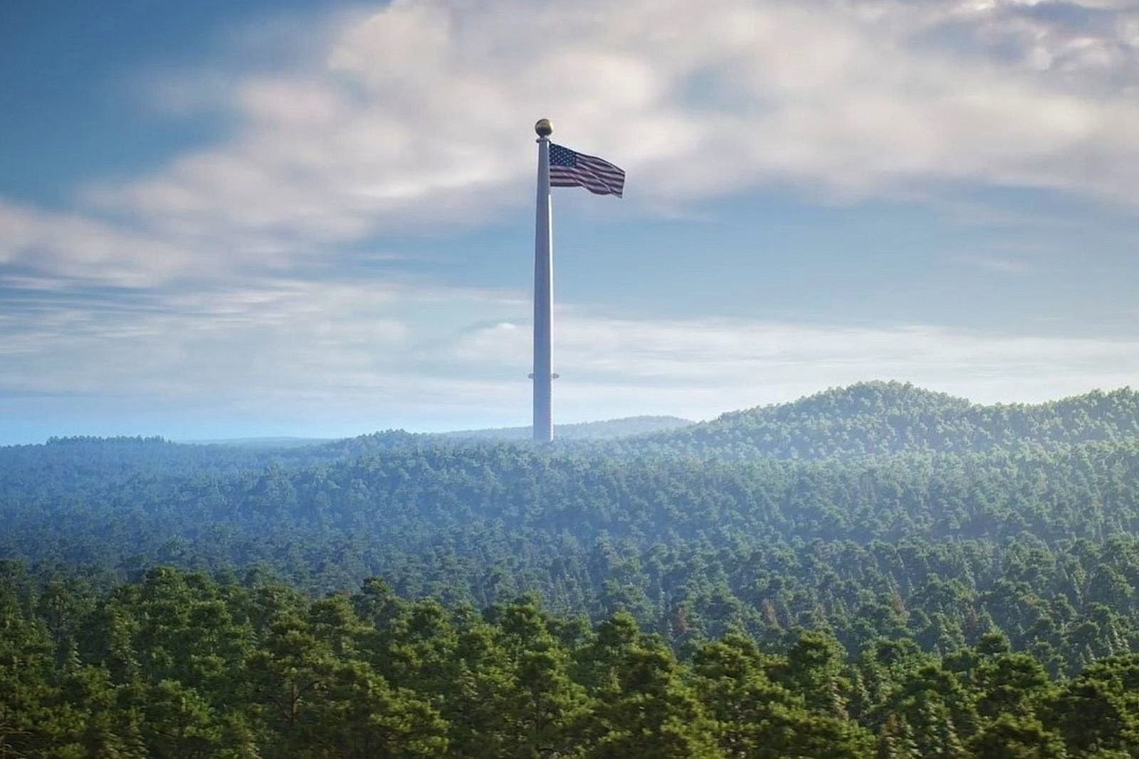 largest flagpole in the world