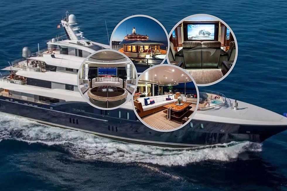 Charter This Rhode Island Super Yacht With a Theatre, 2 Hot Tubs, and Crew of 16