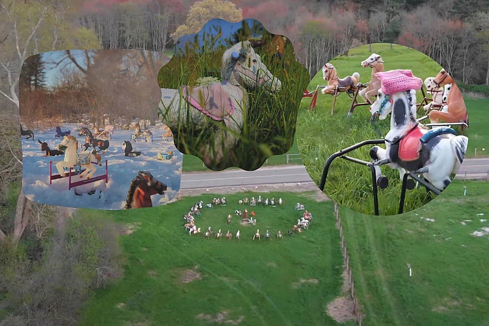 Creepy or Cool?  There&#8217;s a Mysterious Rocking Horse Graveyard in Massachusetts