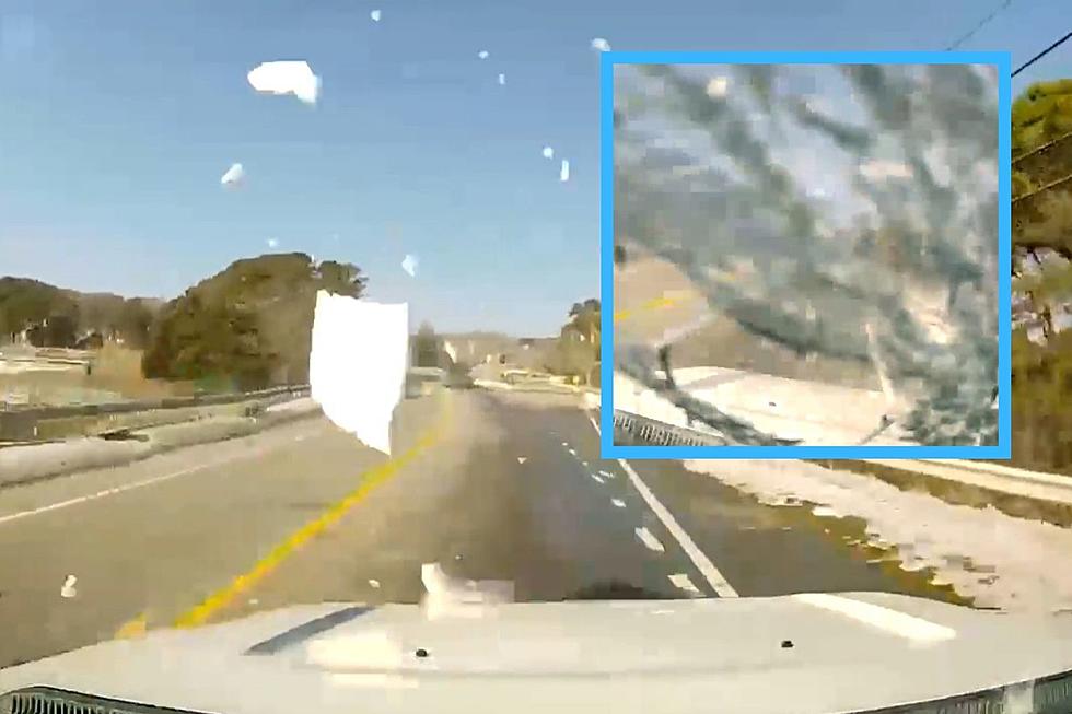 Heart-Pounding Video of Flying Ice Smashing Windshield in MA is Why Every State Should Have a ‘Clean Off Your Car’ Law