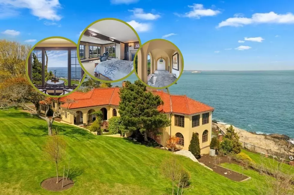 Italian Villa on the Bluffs of Boston's North Shore is Stunning