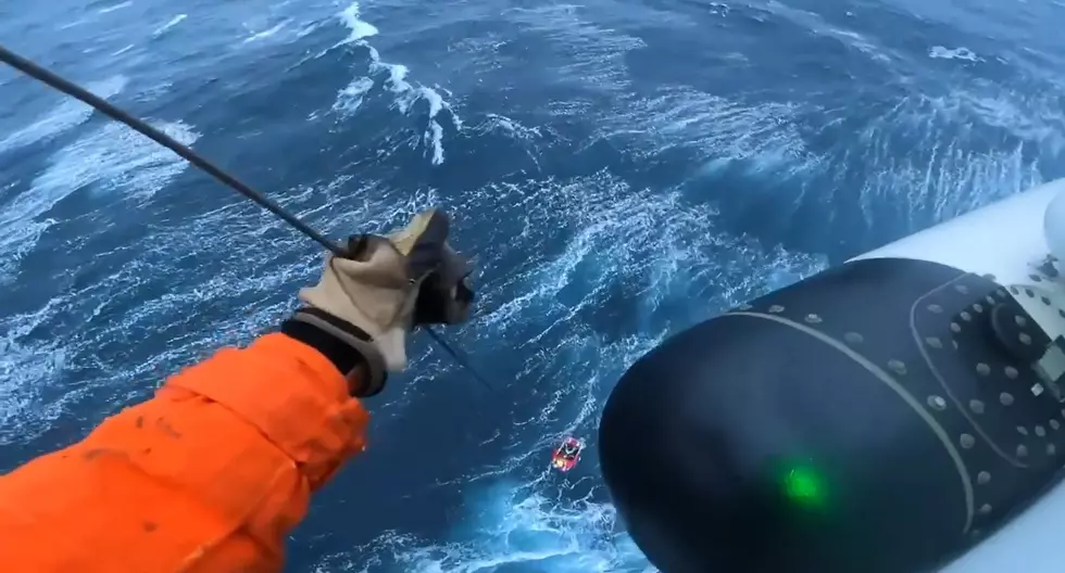 U.S. Coast Guard Northeast via Facebook video