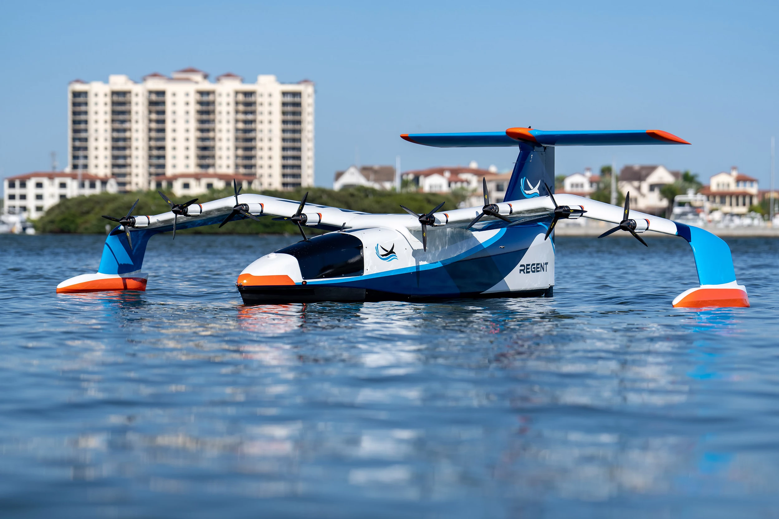 Invented in Boston Part Ferry, Part Plane Glides Above Water picture