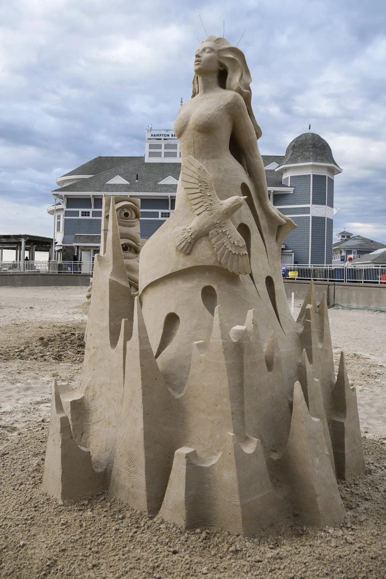 Larger-than-life' sand sculptures grace Headlands Beach State Park in Lake  County – News-Herald