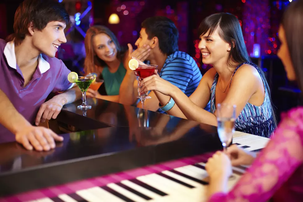 Friends in bar
