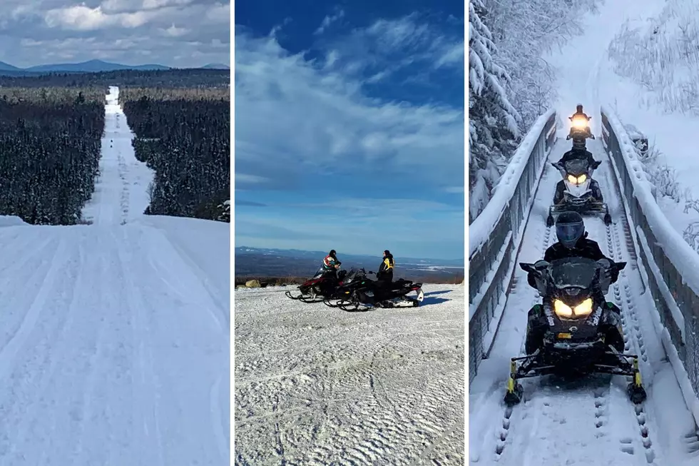 There are 4,000 Miles of Connected Snowmobiling Trails in Maine