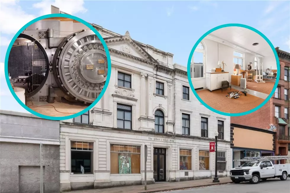 This New England Home is a Former Three-Story Bank That Includes a Magnificent Vault and Elevator