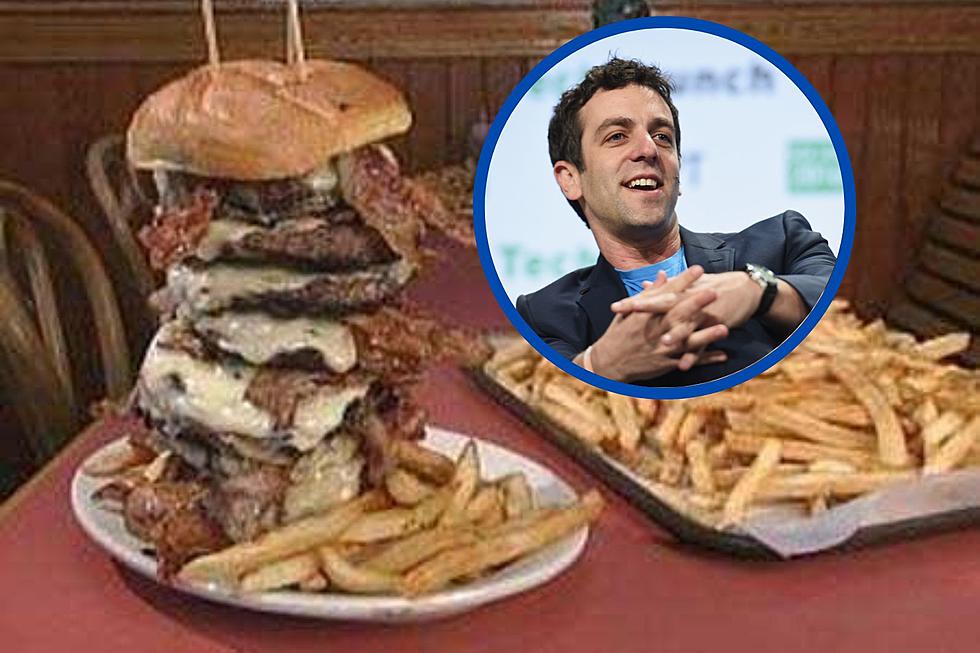 BJ Novak From ‘The Office’ Says No to the Wickedly Insane Biggest Burger Challenge in Boston