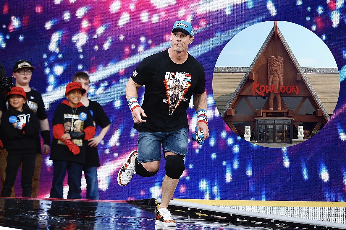 John Cena Wears Kowloon Restaurant Sneakers at WrestleMania