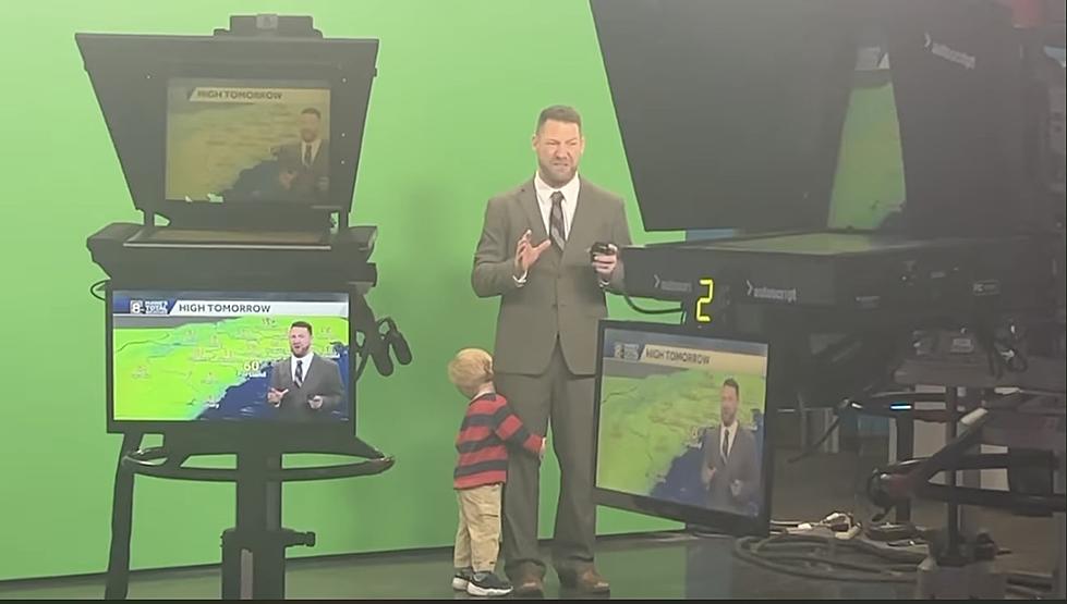 Video of Maine Meteorologist’s Son’s Adorable On-Air Moment Will Melt Your Heart