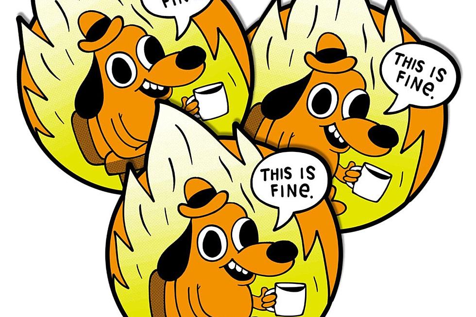 'Everything's Fine' Fire Meme is by a Massachusetts Cartoonist
