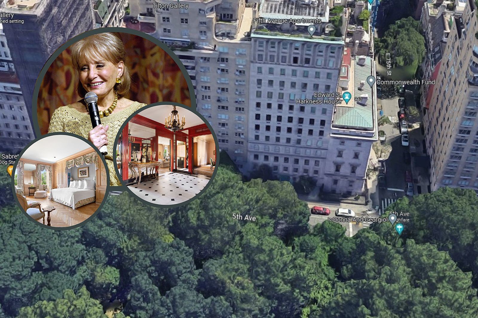 Estate of Bostons Barbara Walters Selling Her Chic 5th Ave Home image
