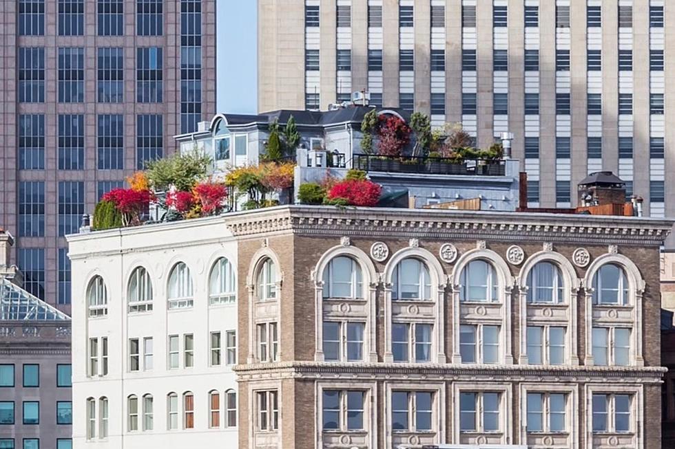 This Fascinating Home for Sale Sits on Top of a Building in Boston, Massachusetts