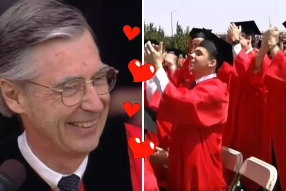 Iconic Moment When BU Grads Got to Sing With Mr. Rogers in MA