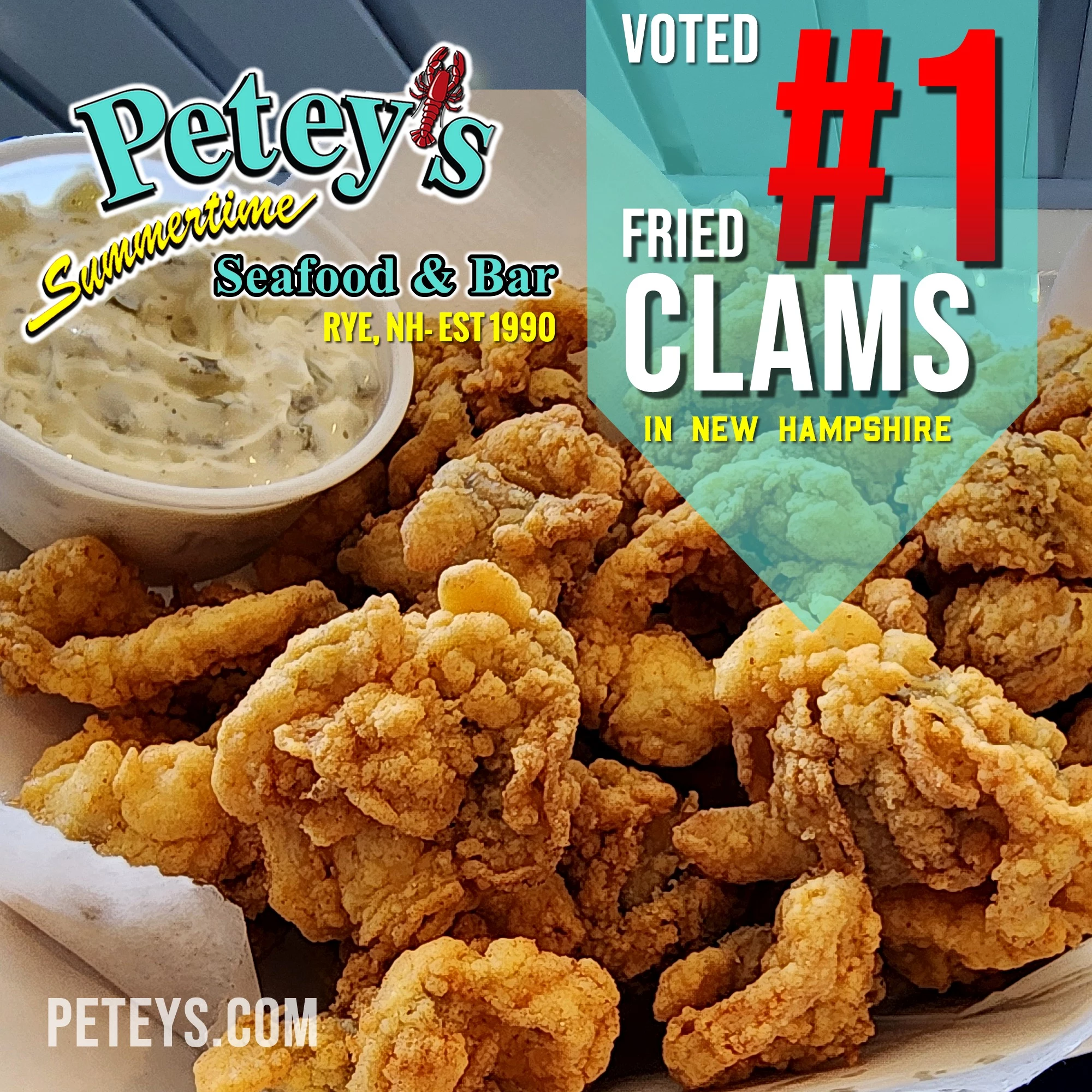 Petey's Summertime Seafood & Bar via Facebook