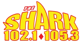 WSHK-WSAK 102.1 & 105.3 The Shark logo