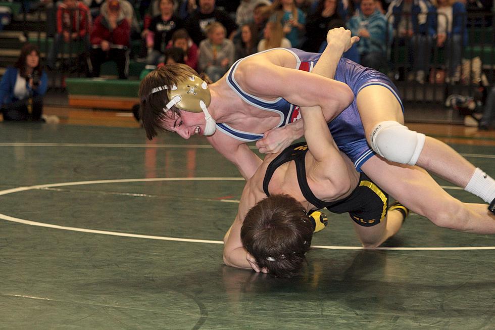 Area Wrestlers Compete at Section Finals for Shot at State Tournament