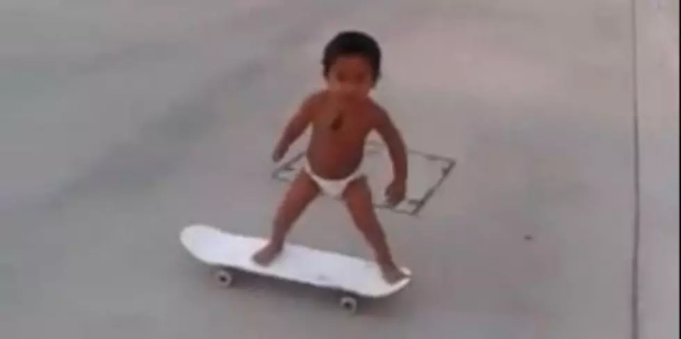 Two Year Old Skateboarder Absolutely SHREDS [VIDEO]