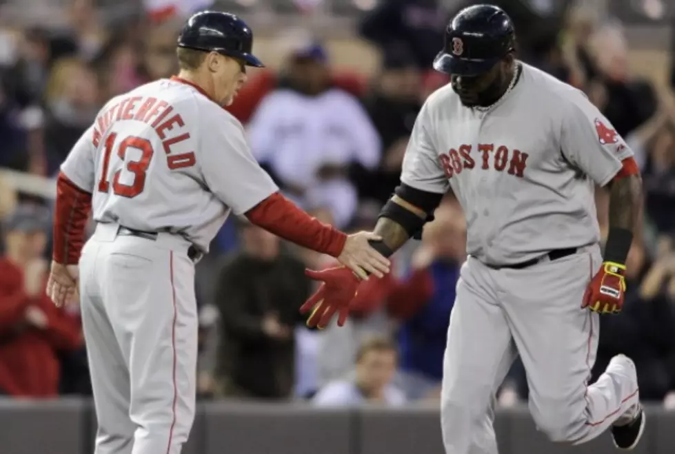 Ortiz Continues To Crush Twins Pitching Wednesday